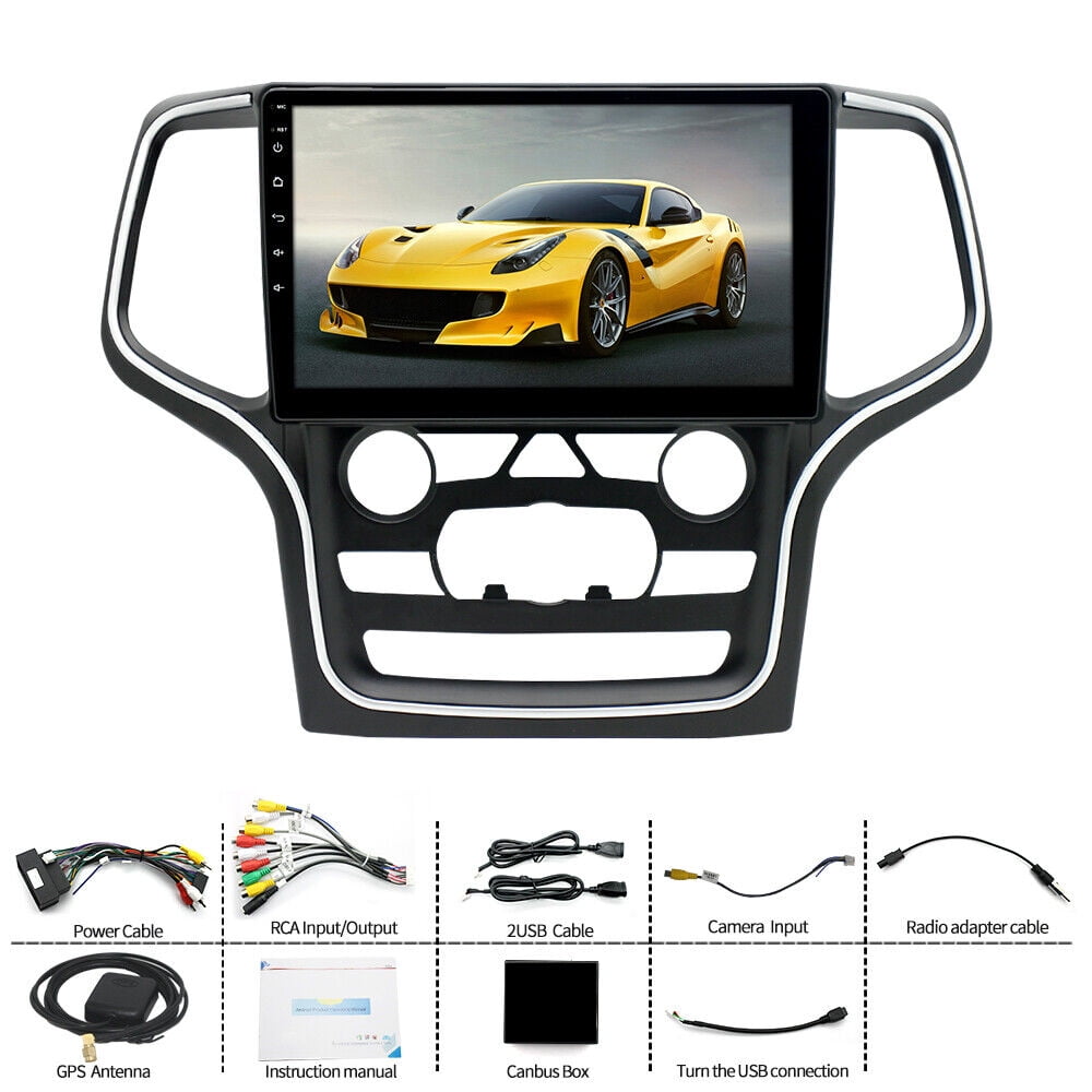 EUBUY Car Radio Stereo| For Jeep Grand Cherokee 2014-2022 Android 13.0 Car Carplay Radio GPS Navi Stereo 32GB