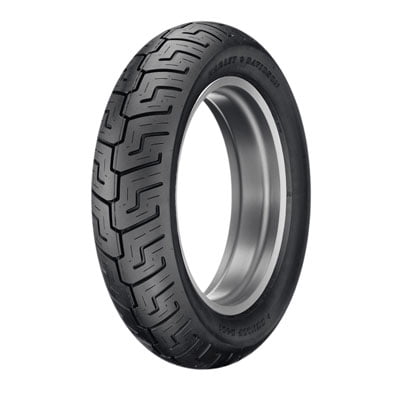 Dunlop D401 Rear Motorcycle Tire 130/90B-16 (73H) Black Wall for Harley-Davidson Dyna Wide Glide FXDWG/I 1993-2001
