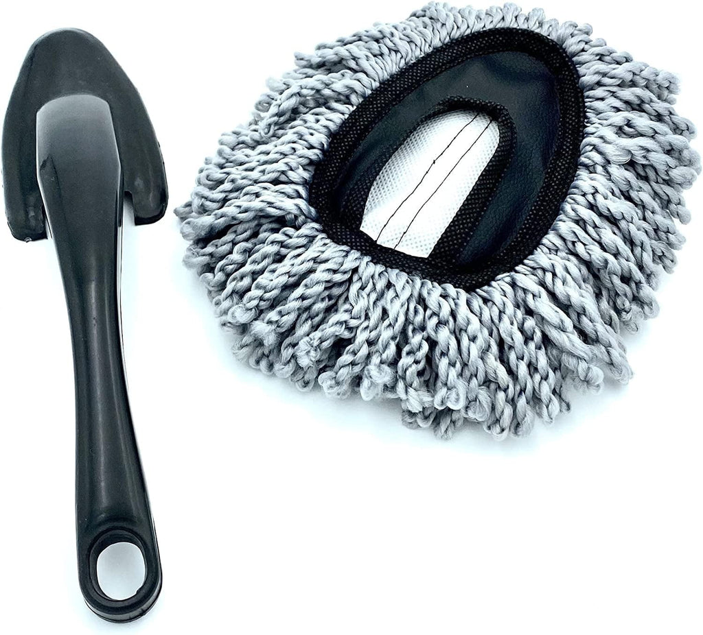 Car Wax Drag Nano Fiber Car Wash Brush Car Dusting Tool Car Mop Wax Duster Exterior Interior Cleaning Kit (Premium Car Duster & Dash Duster),,F171265