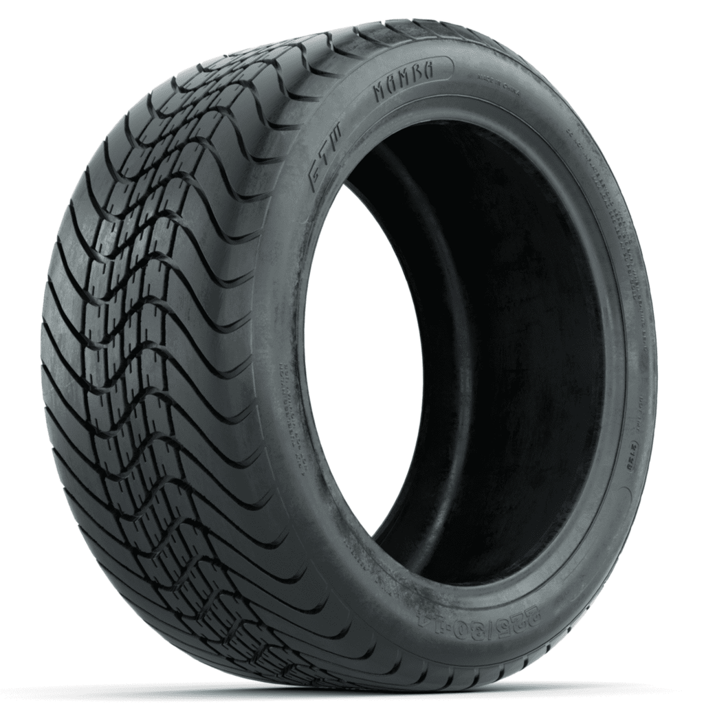 GTW Mamba 225/30-14 Street Tire for Golf Cart - Lift Required - 21" OD | 4-Ply