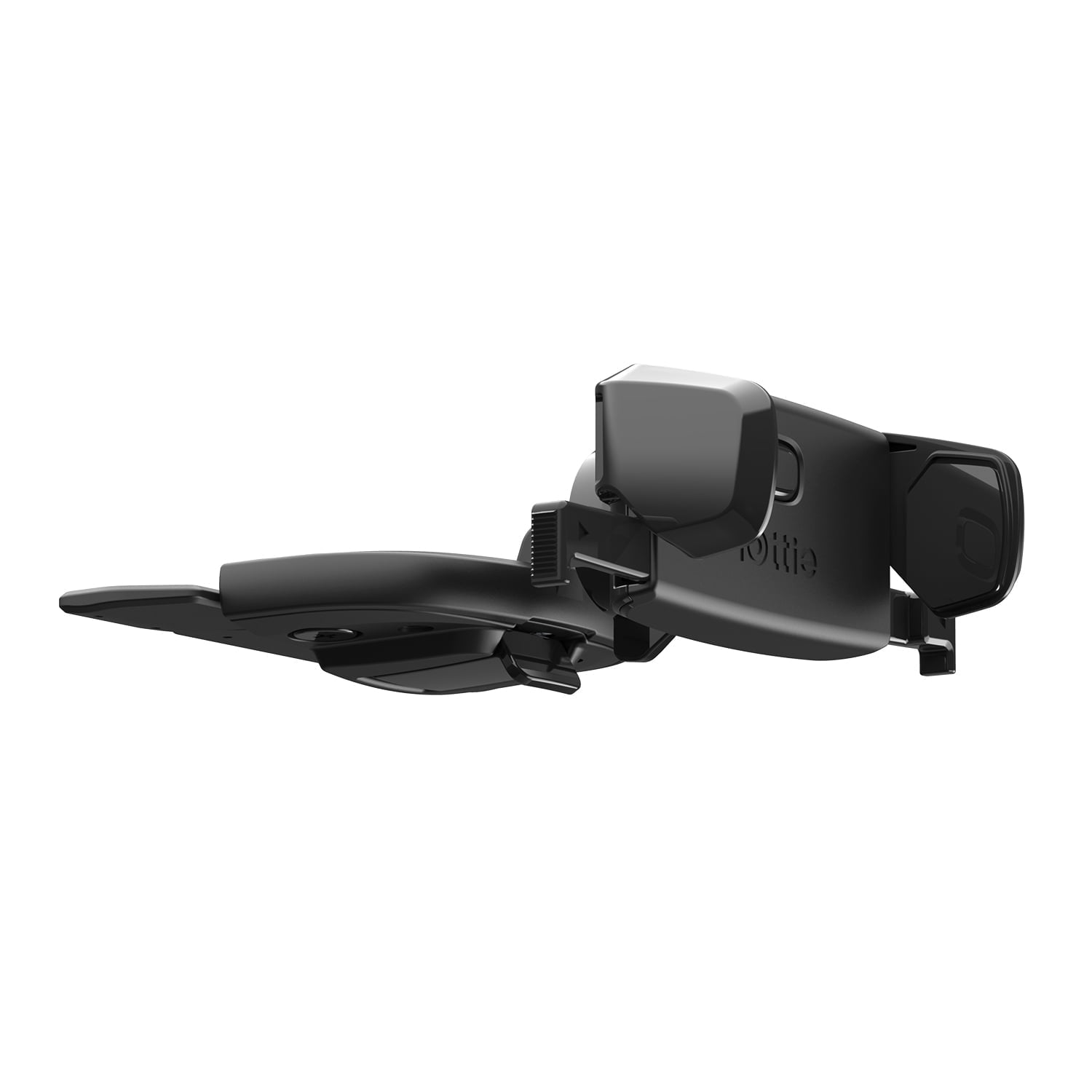 iOttie Easy One Touch Mini CD Slot Mount and Phone Holder, Black, Plastic