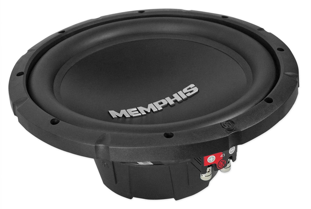 Memphis Audio SRX1240 500w Peak / 250w RMS 12" SRX Car Audio Subwoofer+Amplifier