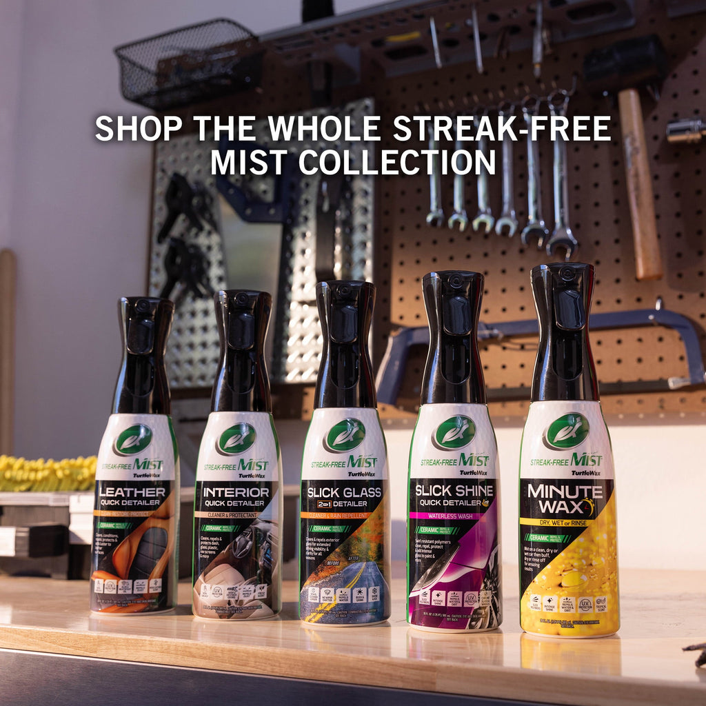 Turtle Wax 53844 Slick Glass 2 in 1 Detailer Streak Free Mist, 20 oz