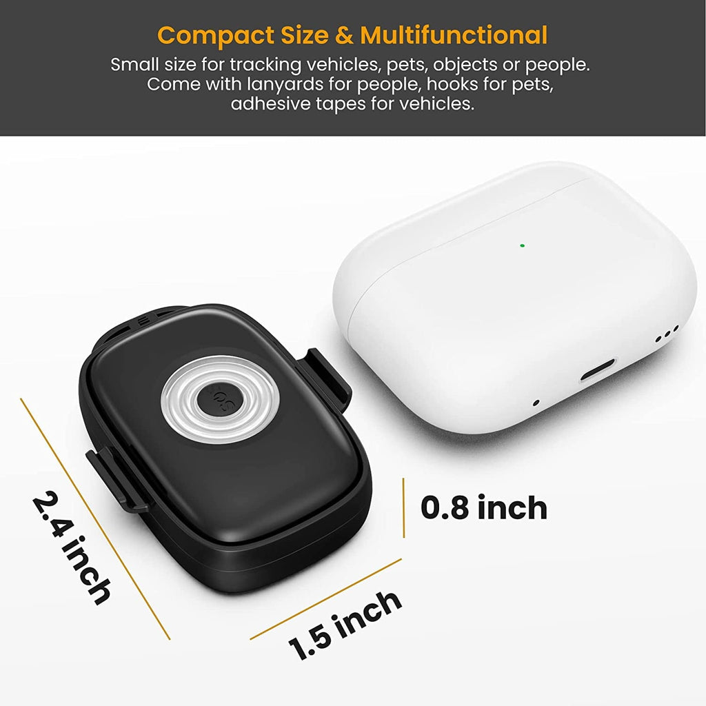 GPS Tracker for Vehicles GPS Tracking Device with 1 Year Prepaid Subscription for Vehicles Car Kids Dog Pet Real-time Small Hidden 4G LTE GPS Locator with 1 Year Data Plan
