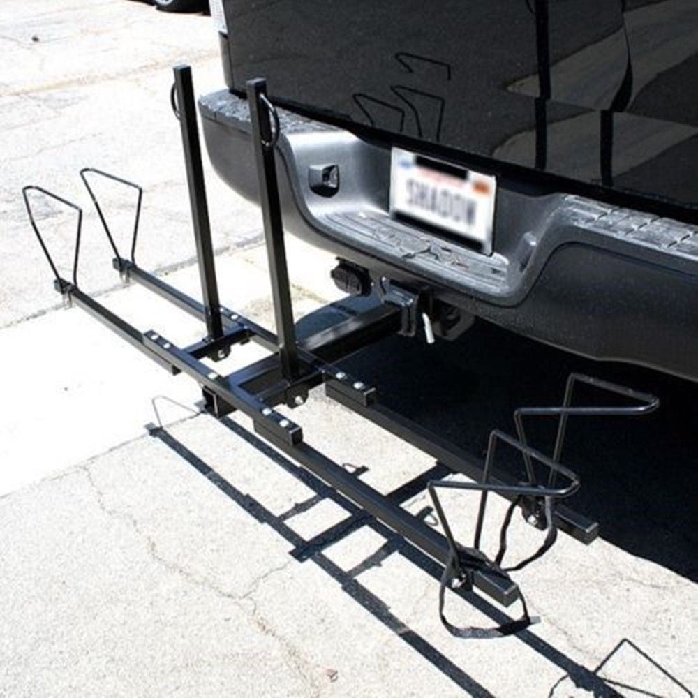 Kojem Heavy Duty 2 Bicycle Hitch Mount Bike Rack Carrier Platform for 2'' Receiver Trucks SUV