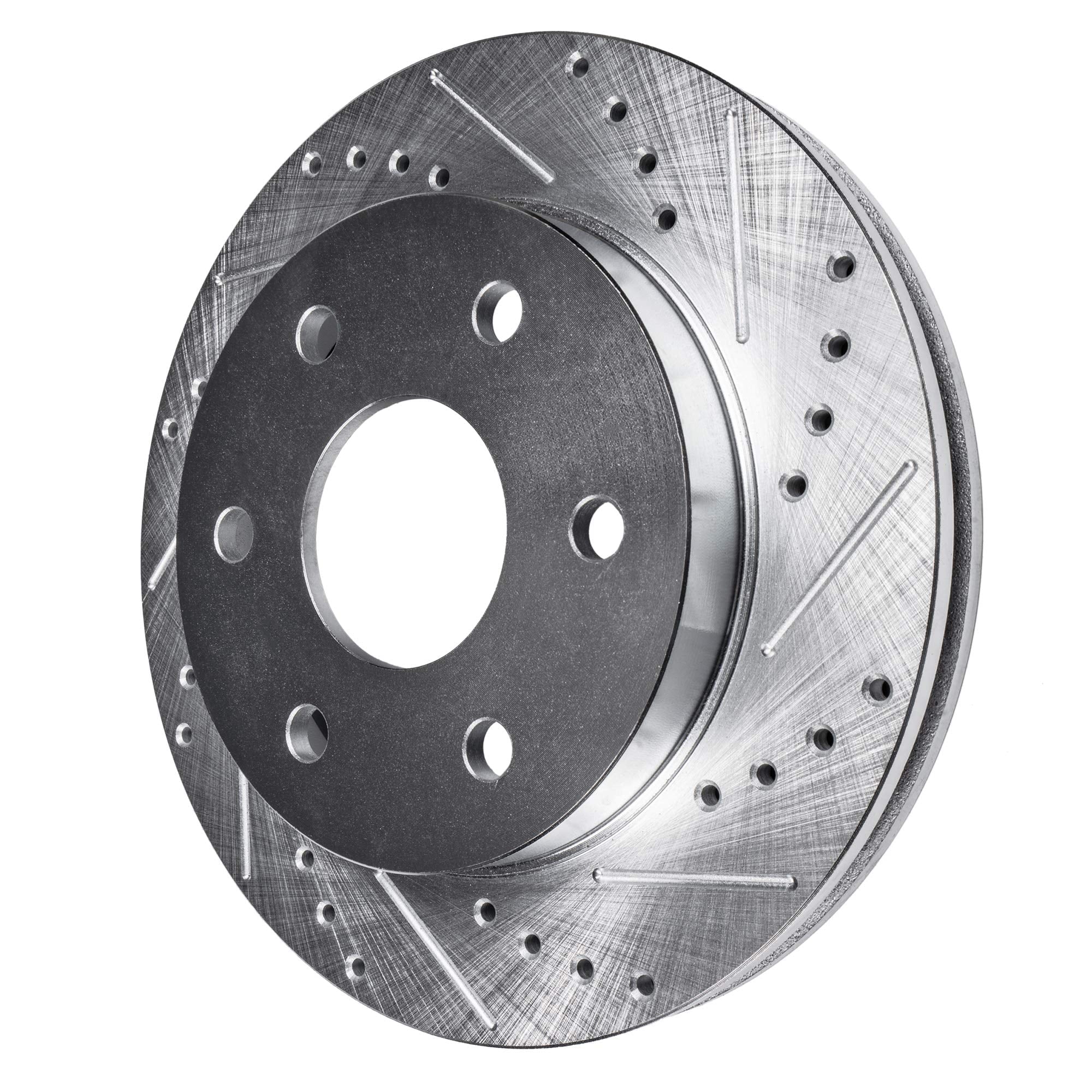 Detroit Axle - Brake Rotors for 12-20 Ford F-150 Drilled & Slotted Brakes Rotors 2012 2013 2014 2015 2016 2017 2018 2019 2020 Replacement: 13.78'' Front Rotor and 13.7'' Rear Rotor 6 Lug