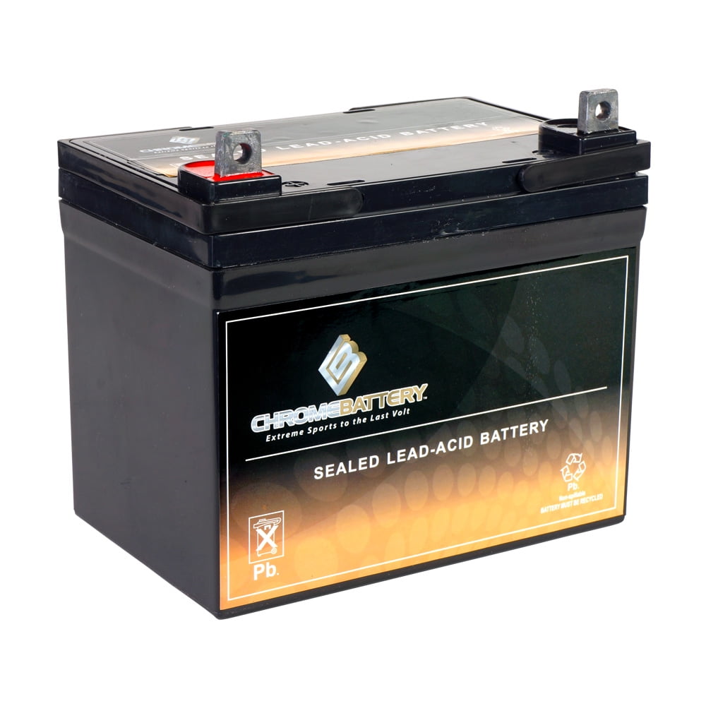 Chrome Battery 12V 35Ah Battery for Gravely Corporation 1132 Lawnmower