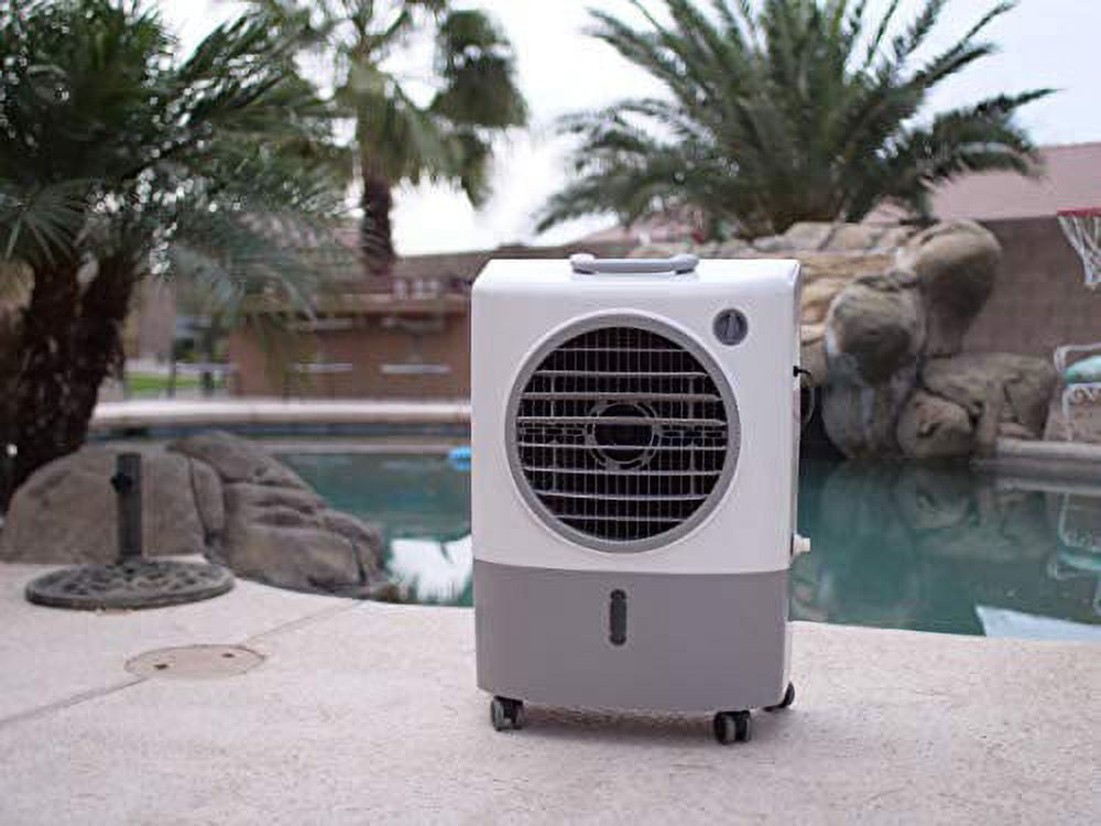 Hessaire Outdoor Portable 500 Square Foot Evaporative Cooler Humidifier