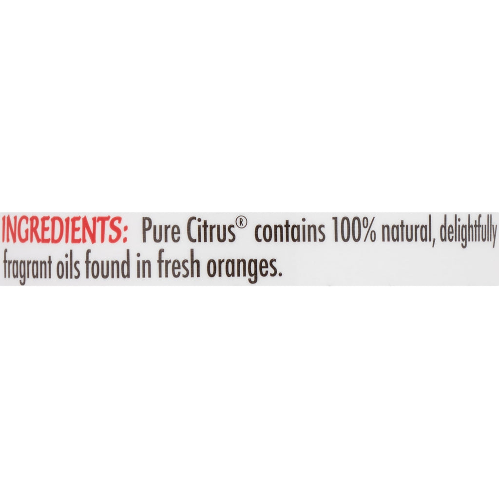 Pure Citrus Orange Air Freshener, 4oz.   Orange  Scented Non-Aerosol Air Freshener.
