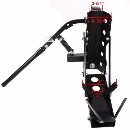 Kojem 800lb Motorcycle Trailer Hitch Carrier Tow Dolly Hauler Mount Rack 2 " Heavy Duty Steel
