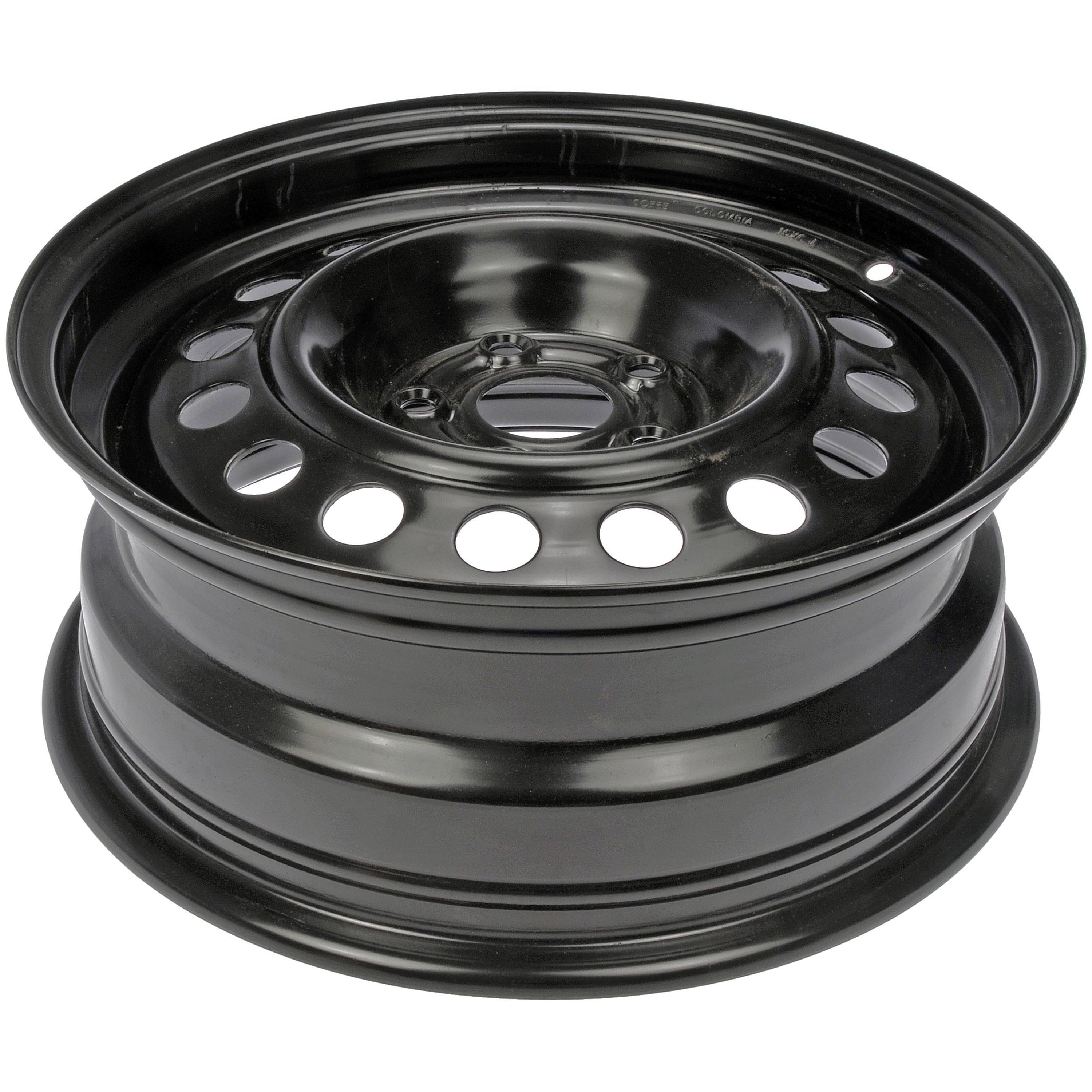 Dorman 939-104 Steel 15" Wheel Rim 15 x 6-inch 5-Lug Black, for Specific Toyota Models Fits select: 2009-2019 TOYOTA COROLLA