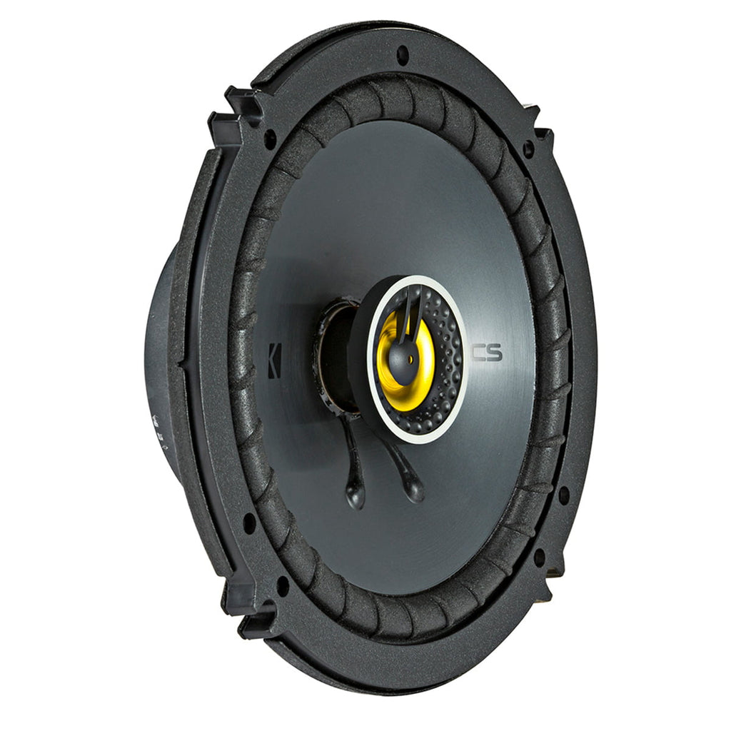 Kicker CSC65 CS 6.5 Inch 300 Watt 4 Ohm 2-Way Car Audio Speakers System, Pair