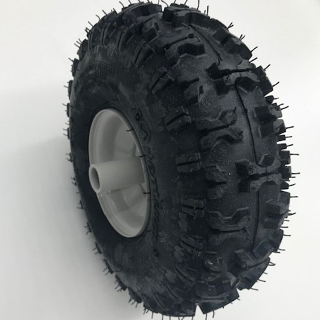 4.10x3.50-4 2 Ply Gray Snow Hog Wheel 3/4" Hub