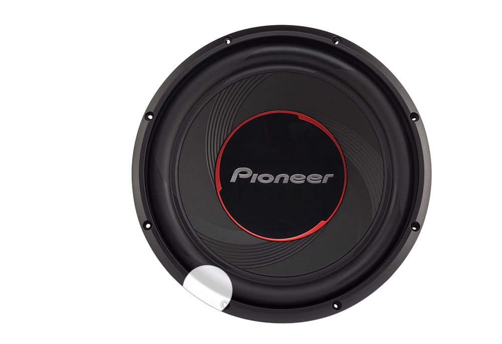 Pioneer TS-1200M 12" - 1400 W Max Power, Single 4Ω Voice Coil, IMPP™ cone, Rubber Surround | Component Subwoofer