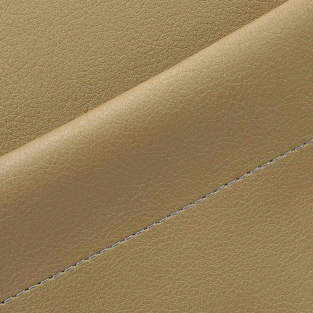 For 1996-02 Toyota 4Runner Driver Top Upper lean back Leather Seat Cover OAK Tan