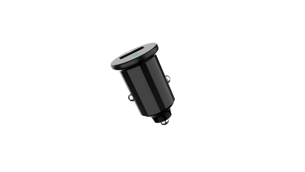 Auto Drive Black Quick Charge 3.0 USB Car Charger for Smartphones, Tablets and More