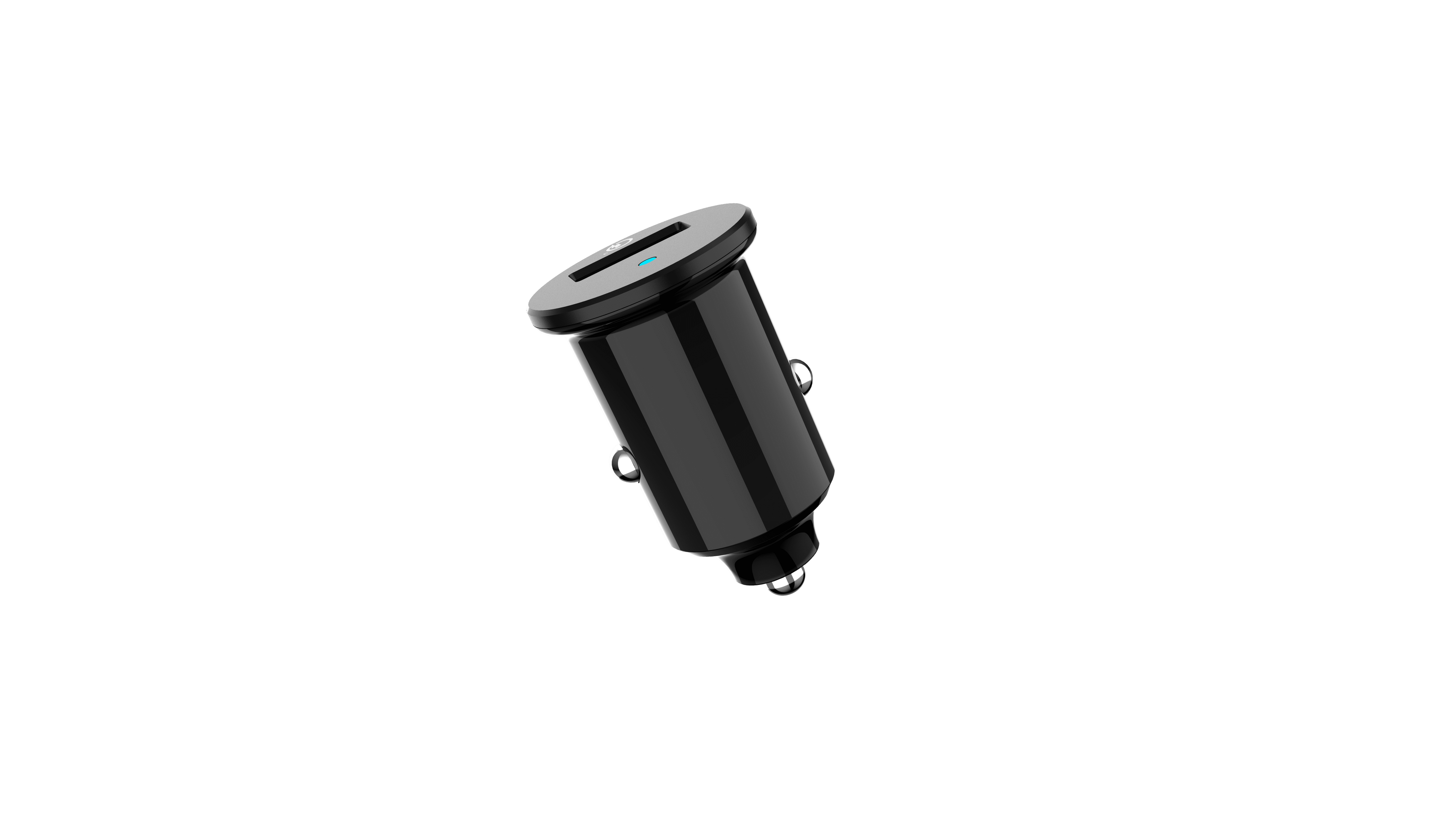 Auto Drive Black Quick Charge 3.0 USB Car Charger for Smartphones, Tablets and More