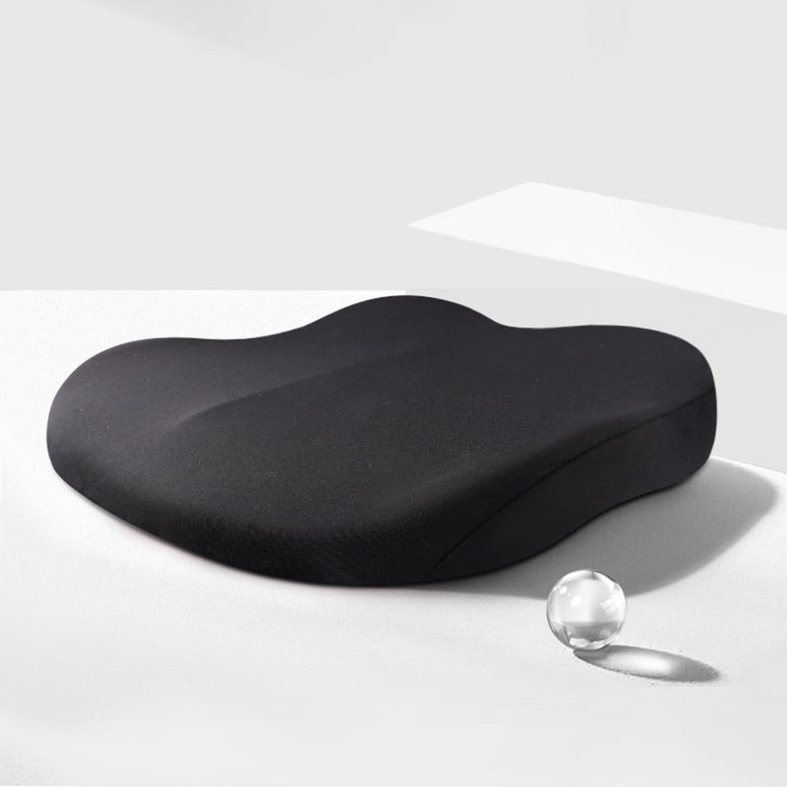 Enhanced Seat Cushion Car Wedge Seat Cushion For Car Seat Driver/Passenger- Wedge Car Seat Cushions For Driving Improve Vision/Posture - Memory Foam Car Seat Cushion For Hip Pain