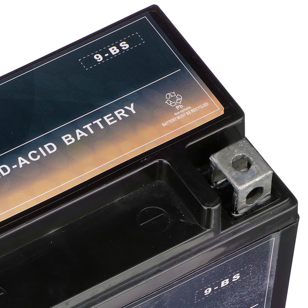 Chrome Battery Ytx9-Bs Atv Battery for Honda Trx250Ex, Te, Tm 250Cc 01-'09