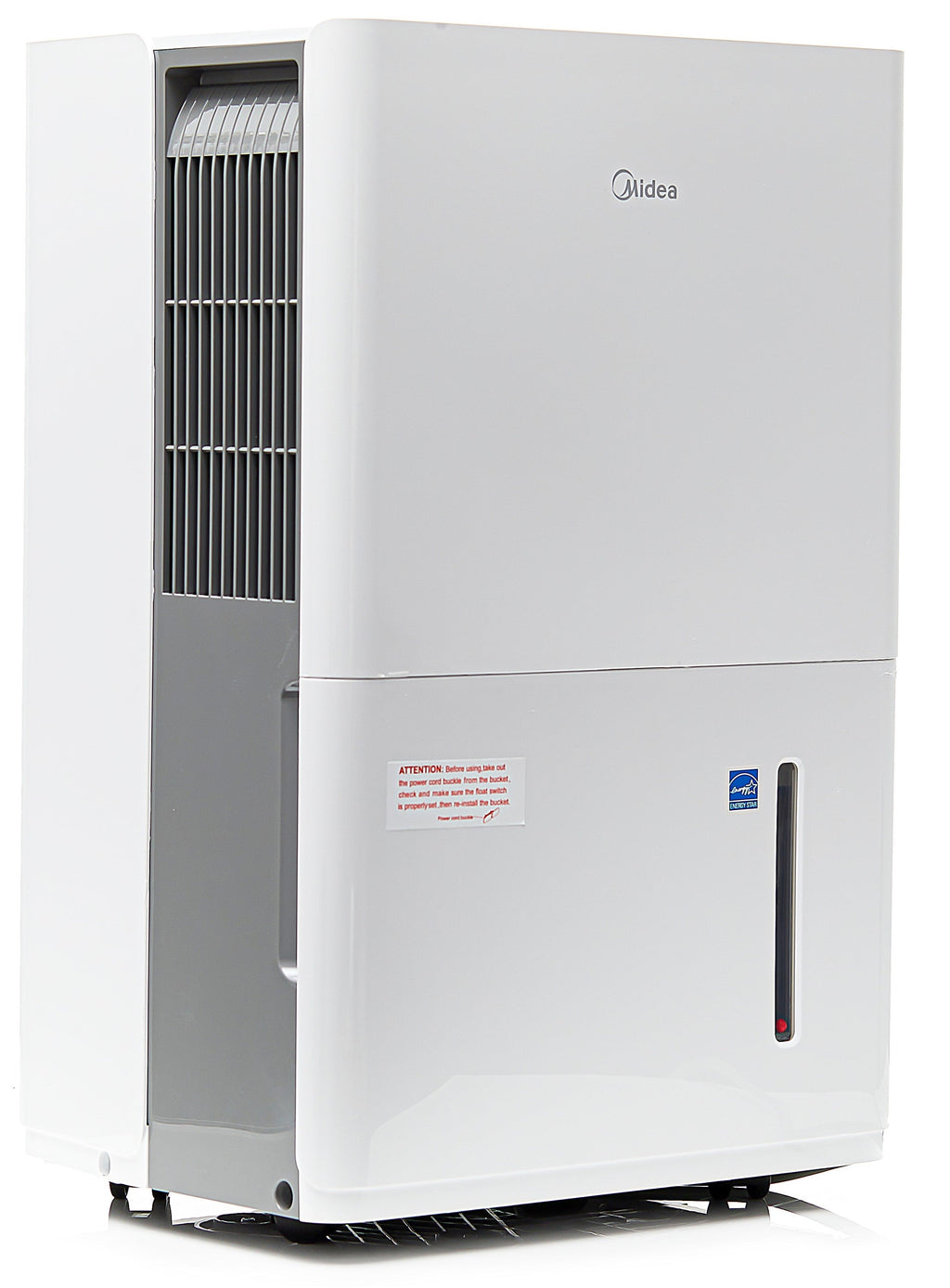 Restored Midea 35-Pint Energy Star Smart Dehumidifier for Very Damp Rooms, White, MAD35S1WWT (Refurbished)
