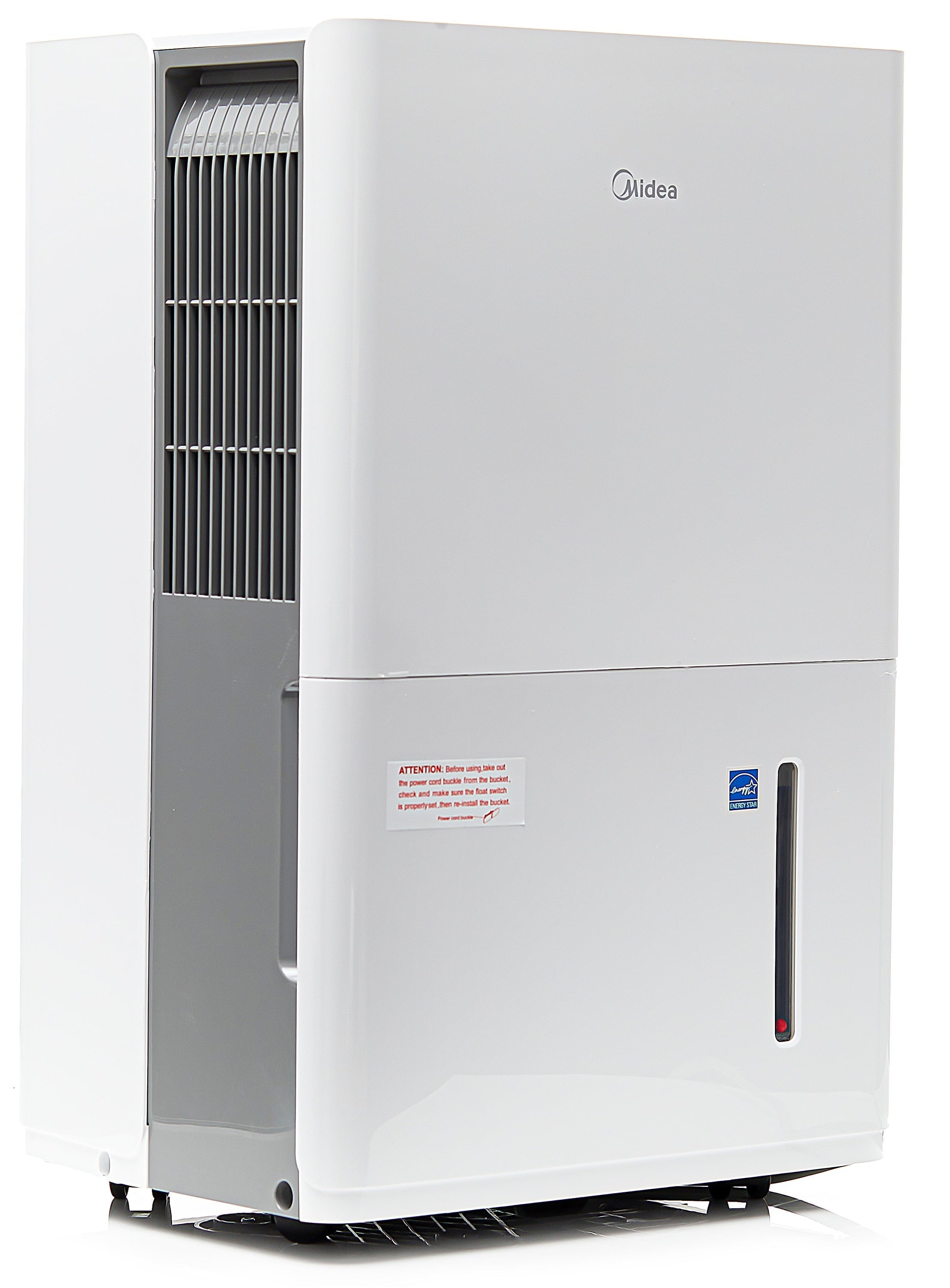 Restored Midea 35-Pint Energy Star Smart Dehumidifier for Very Damp Rooms, White, MAD35S1WWT (Refurbished)