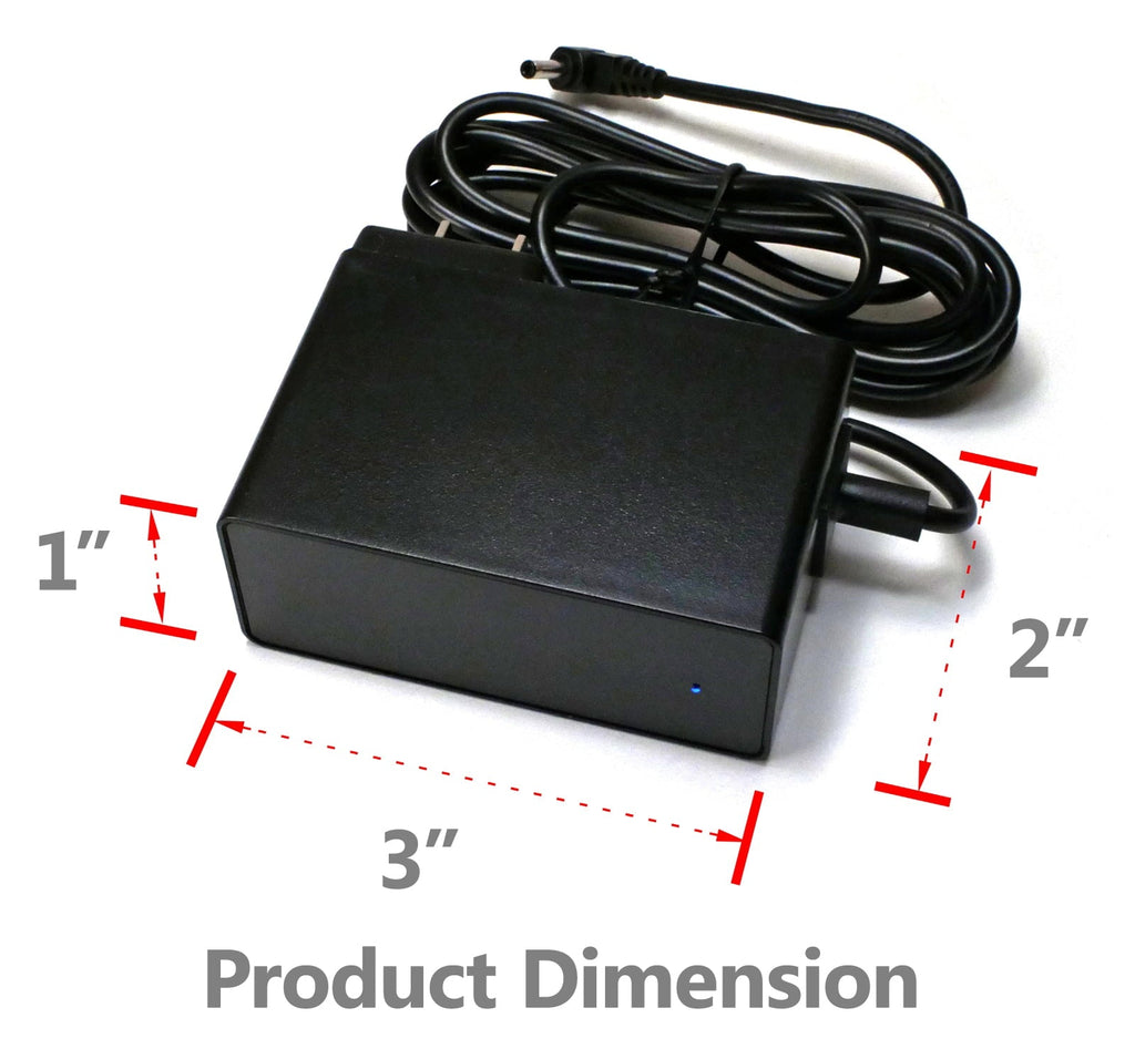 EDO Tech Wall Charger for Gateway GWTC116-2BL GWTC116-2BK GWTN116-3RD GWTN116-3BL 11.6" 2-in-1 Convertible Notebook Laptop (6.5 ft Long Cable 12V AC Power Adapter)