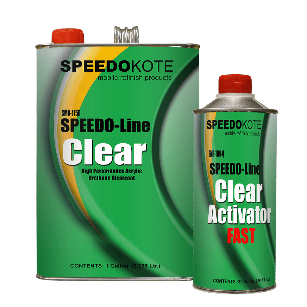 Clear Coat Acrylic Urethane, SMR-1150/1101-Q 4:1 Kit