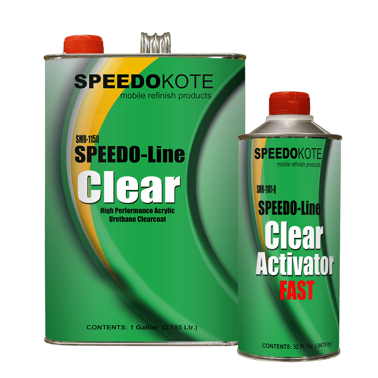 Clear Coat Acrylic Urethane, SMR-1150/1101-Q 4:1 Kit