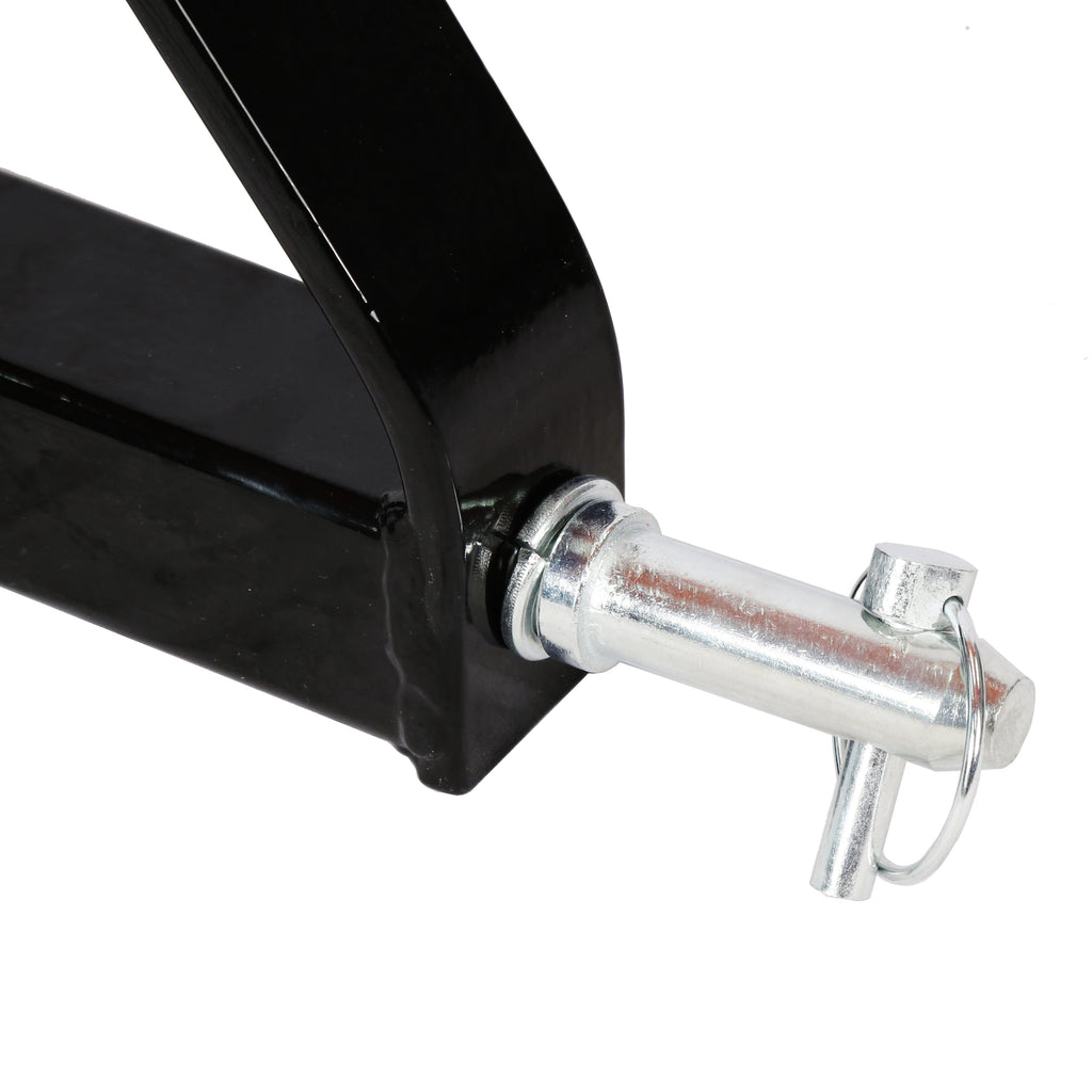 Kojem 3 Point 2" Receiver Trailer Hitch Category 1 Tractor Tow Draw Bar Adapter Pull Stabilizer for BX Kubota John Deere