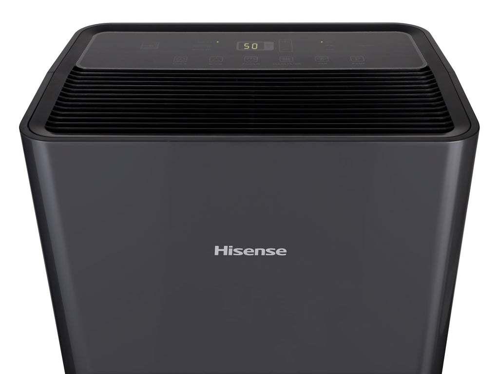 Hisense 50 Pint Dehumidifier with Built-In Pump, Energy Star