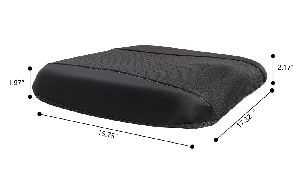 Auto Drive Seat Cushion Memory Foam Black Universal Fit, 1 Piece