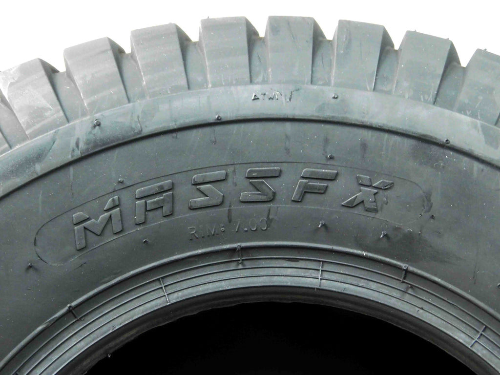 MASSFX 18x8.5-8 Lawn & Garden, Golf Cart, Turf Tires 4 Ply with 5mm Tread Depth 18x8.5x8 (4 Pack)