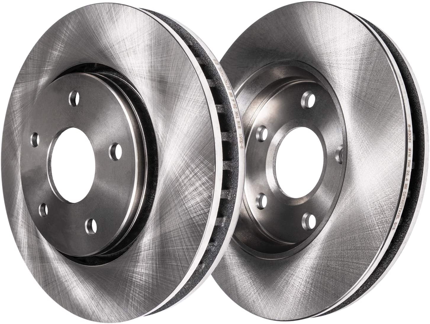 Detroit Axle - 275mm Front Rear Brakes and Rotors Brake Replacement for Toyota RAV4 Lexus HS250H