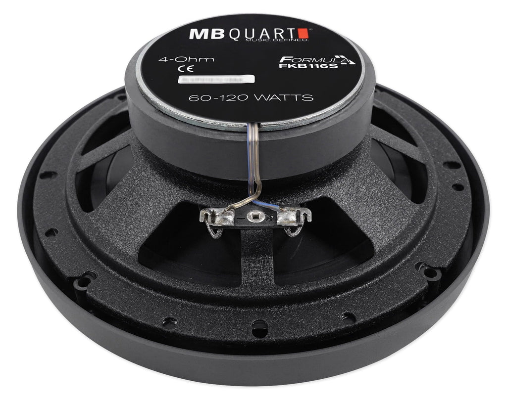 (4) MB QUART FKB116S 6.5" 240 Watt Slim Shallow Mount Car Audio Speakers