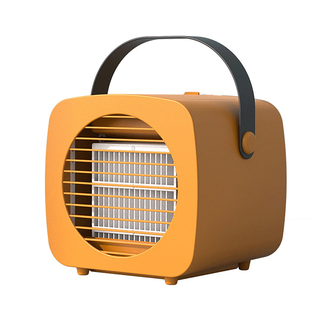 Vikakiooze 2023 Promotion on sale, Portable Air Cooler, Office Silent Mini Evaporative Air Fan, U Rechargeable Small Fan