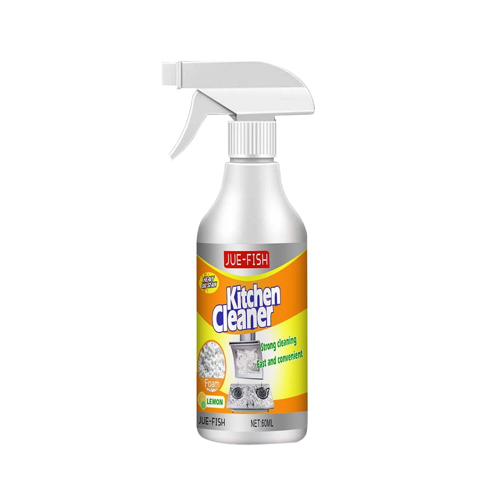 AMNHDO Multi-Purpose Foam Cleaner Rust Remover Removes Oil Dirt Rust Grease Degreaser Household Kitchen Cleaning Spray (60ml)