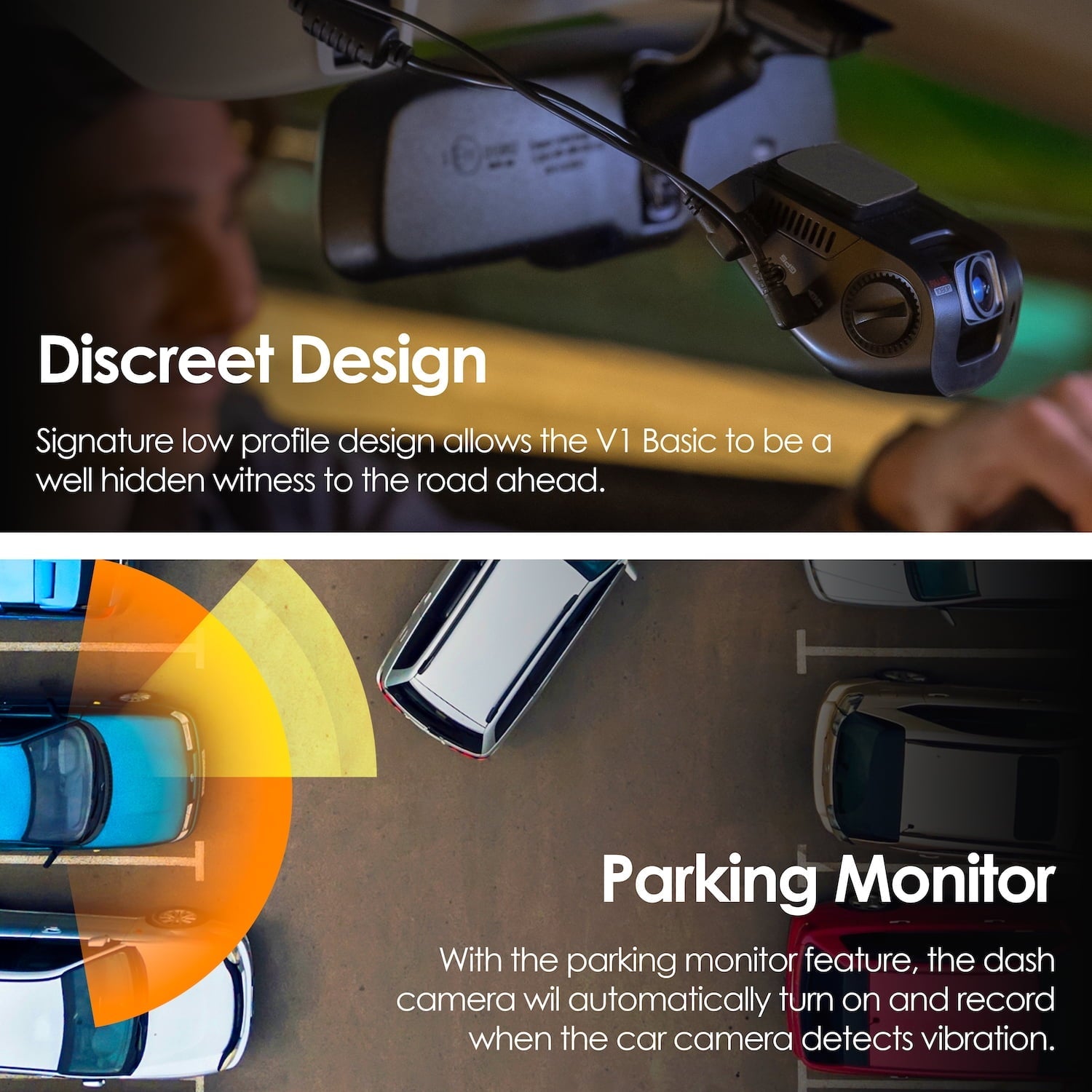Rexing V1 Basic 1080p Single Channel Dash Cam