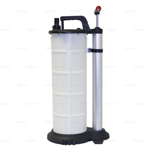 3ox 9 Liter Fluid Extractor for Oil Changer Manual Hand Operated Vacuum Fluid Evacuator