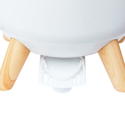 HoMedics Total Comfort Deluxe Ultrasonic Humidifier Top Fill, Large Humidifier for for Bedroom, Plants, Office - Top-Fill 1.47 Gallon White UHE-CMTF91