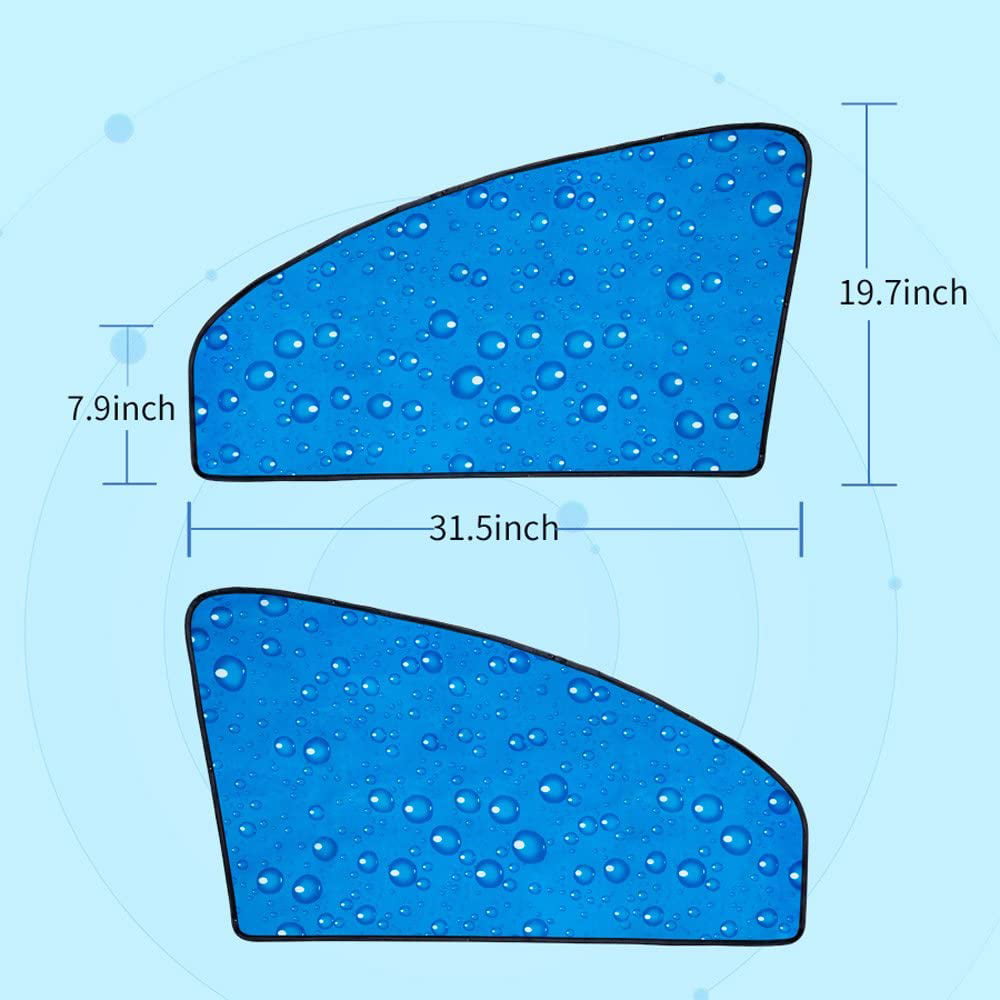 Car Sun Shades for Window, Side and Rear Window Sunshade ,Auto Sun UV RaysBlocker Visor Protector for Most Sedans SUV Truck