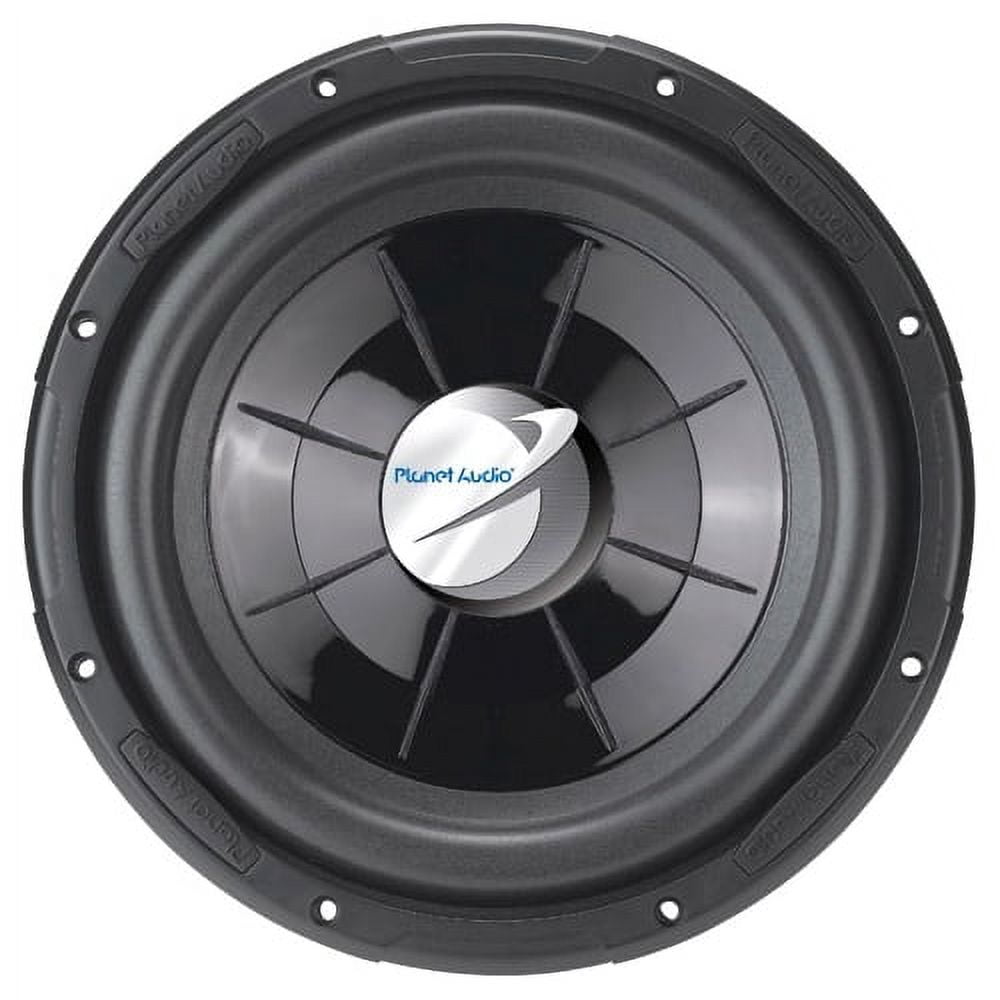 Planet Audio AXIS PX10 | 10 Inch 800W Single 4 Ohm Shallow Slim Subwoofer 10" S4