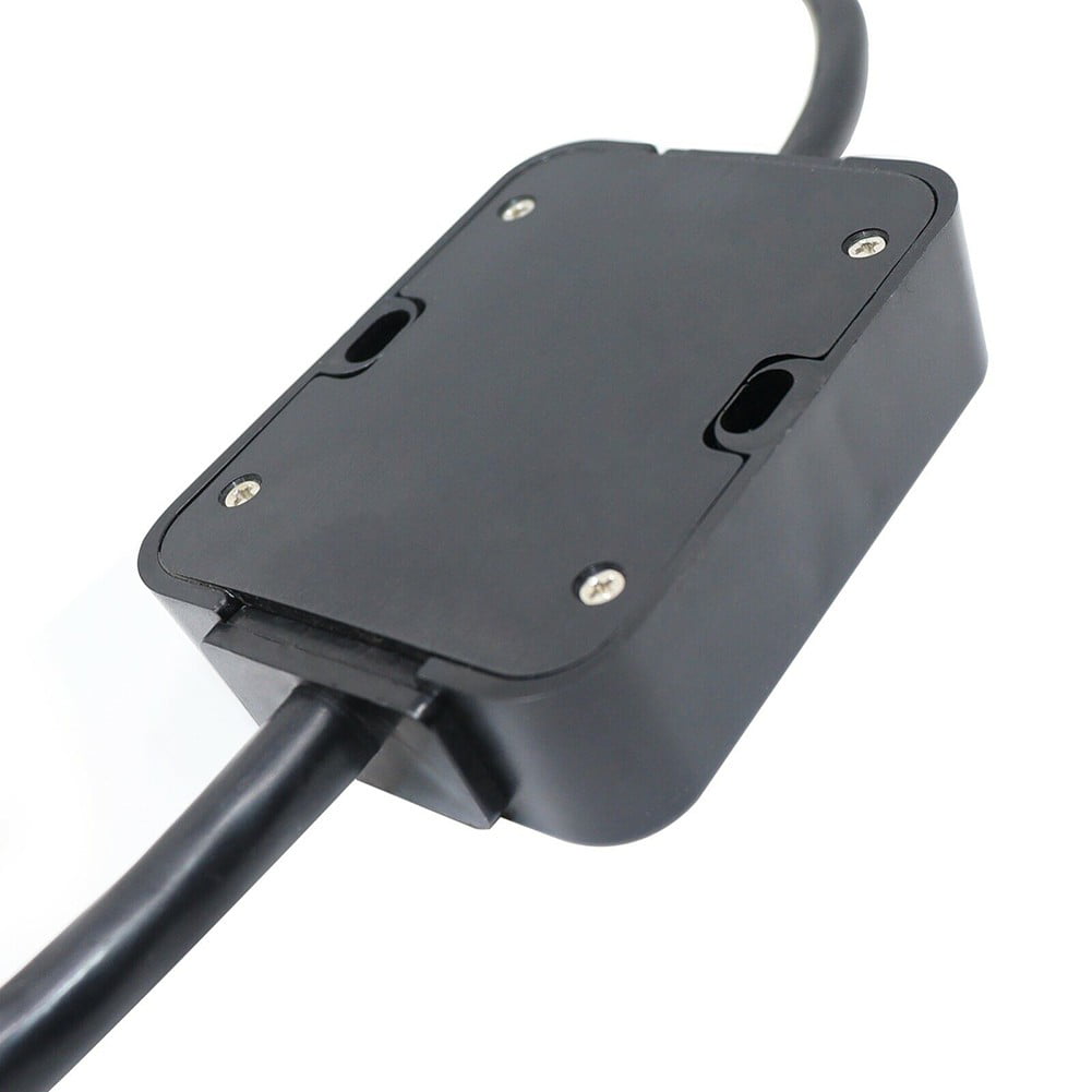 Trailer Light Converter European Round 7-Pin Connector to 4-Way Flat Pin Plug