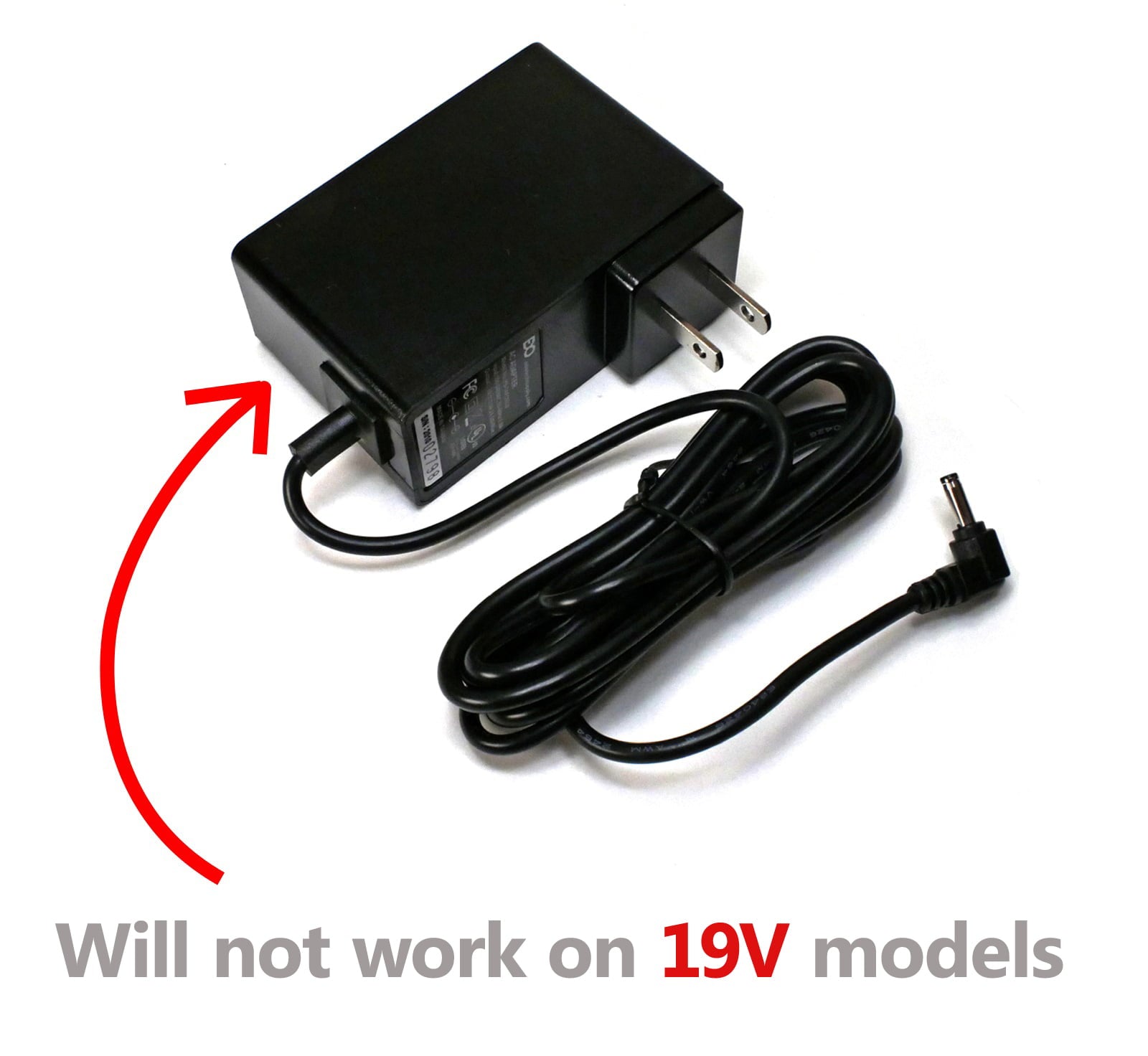 EDO Tech Wall Charger for Gateway GWTC116-2BL GWTC116-2BK GWTN116-3RD GWTN116-3BL 11.6" 2-in-1 Convertible Notebook Laptop (6.5 ft Long Cable 12V AC Power Adapter)
