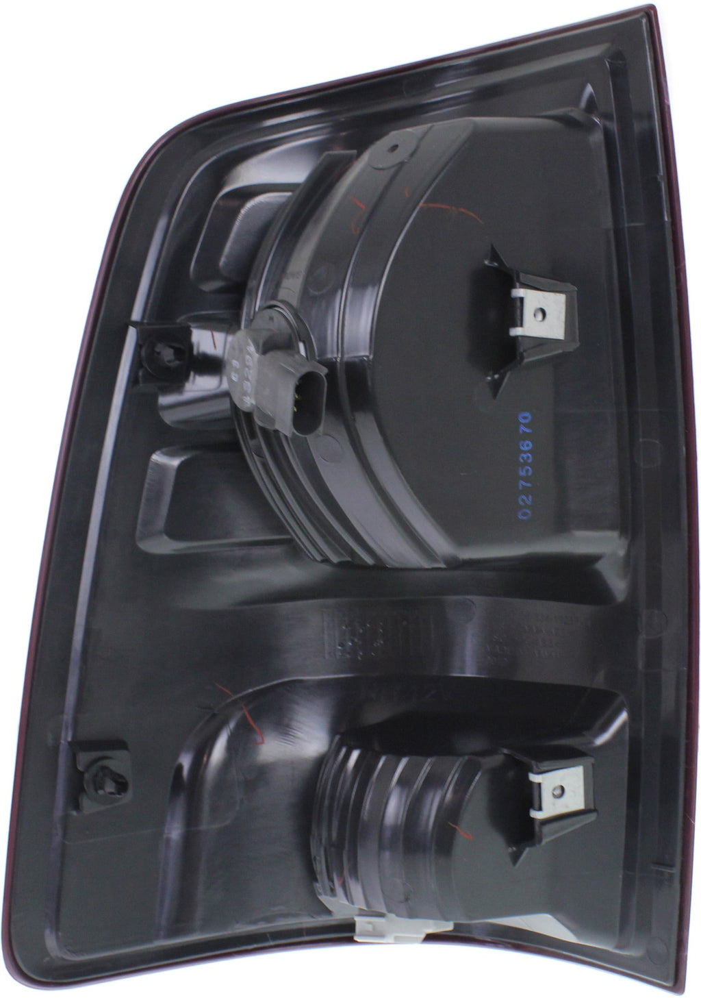 Tail Light Compatible With 2011-2018 Ram 1500 2010 Dodge 2500 Right Passenger With bulb(s)