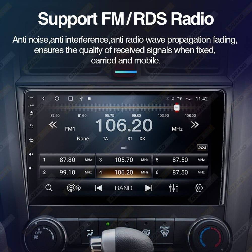 Car Stereo Radio for Dodge Ram 2013-2019 Android 12 9inch Touch Screen Radio Replacement Support Wireless Carplay Android Auto Navigation Bluetooth Radio WiFi Audio Video 2+32G, Black
