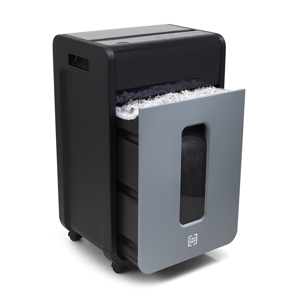 TRU RED 16-Sheet Cross-Cut Commercial Shredder (TR-BXC16A)