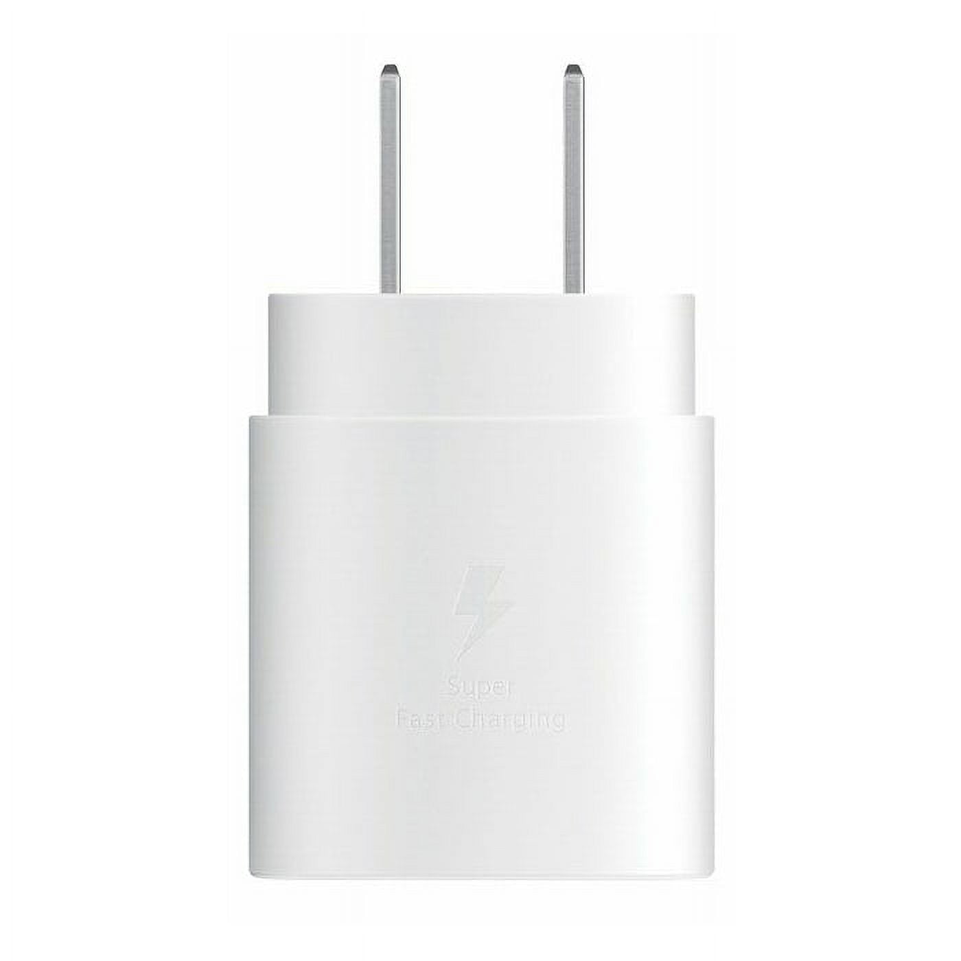 Samsung 25W USB-C Super Fast Charging Wall Charger - White (US Version )