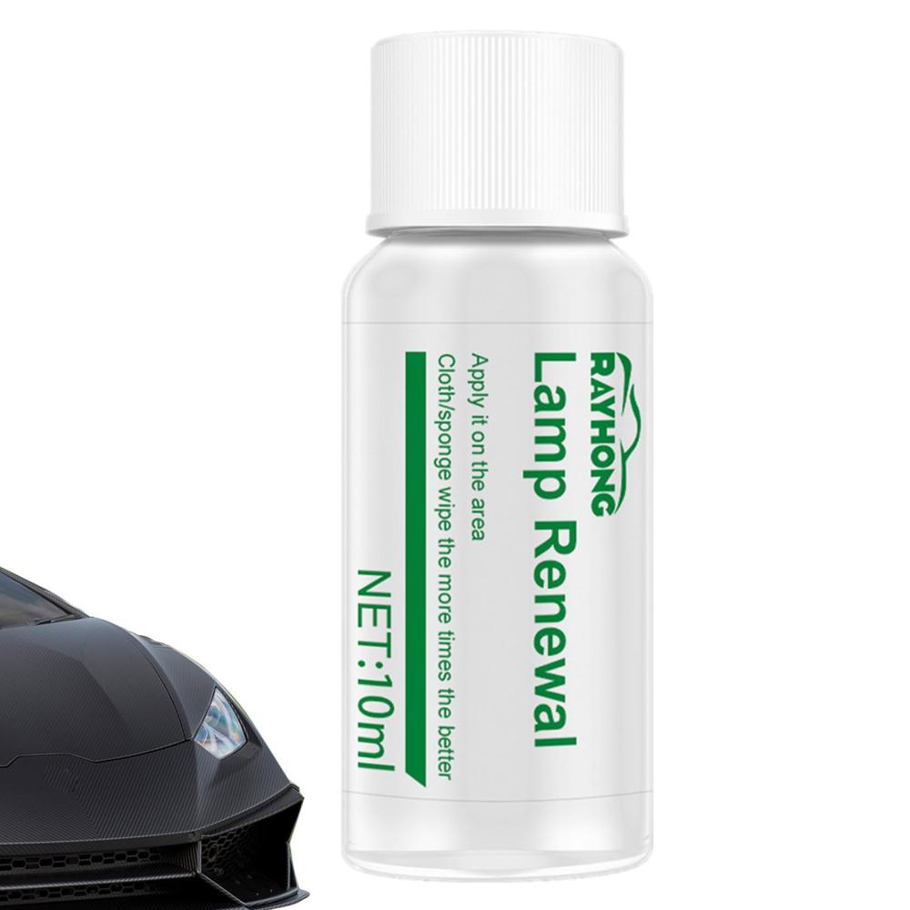 Headlight Repair Polish|Auto Headlamp Cleaning Liquid|Scratch Restoring,UV Protection,Refill Bottle of Vehicle Light Cleaner to Remove Yellowing,Scratches,Oxidation