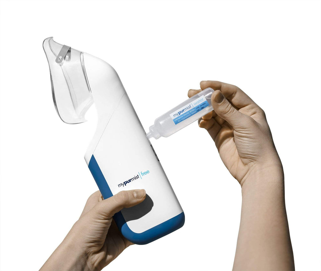Mypurmist Ultrapure Sterile Water for All Mypurmist Handheld Vaporizer and Humidifier Devices, 20 Refills, up to 100 Sessions