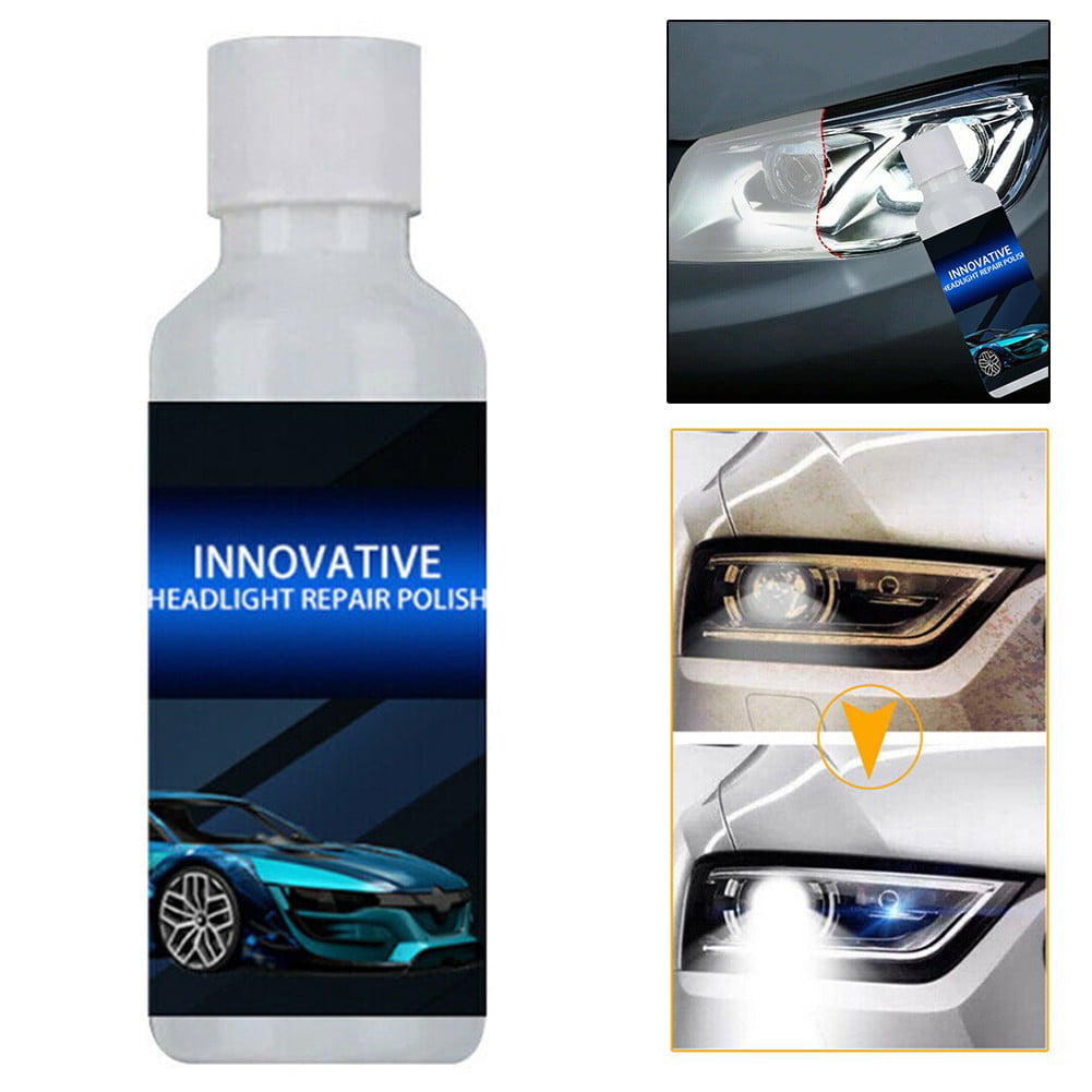 Car Headlight Cover Len Restorer Repair Liquid Polish Cleaner Accessories 20ml
